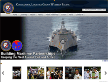 Tablet Screenshot of clwp.navy.mil