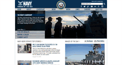 Desktop Screenshot of navy.mil