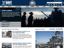 Tablet Screenshot of navy.mil