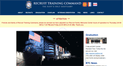 Desktop Screenshot of bootcamp.navy.mil