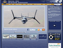 Tablet Screenshot of navair.navy.mil