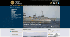 Desktop Screenshot of navy.ie