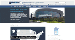 Desktop Screenshot of bracpmo.navy.mil