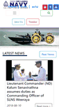 Mobile Screenshot of navy.lk