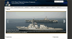 Desktop Screenshot of cusnc.navy.mil
