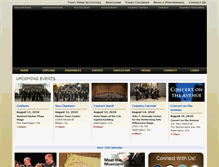 Tablet Screenshot of navyband.navy.mil